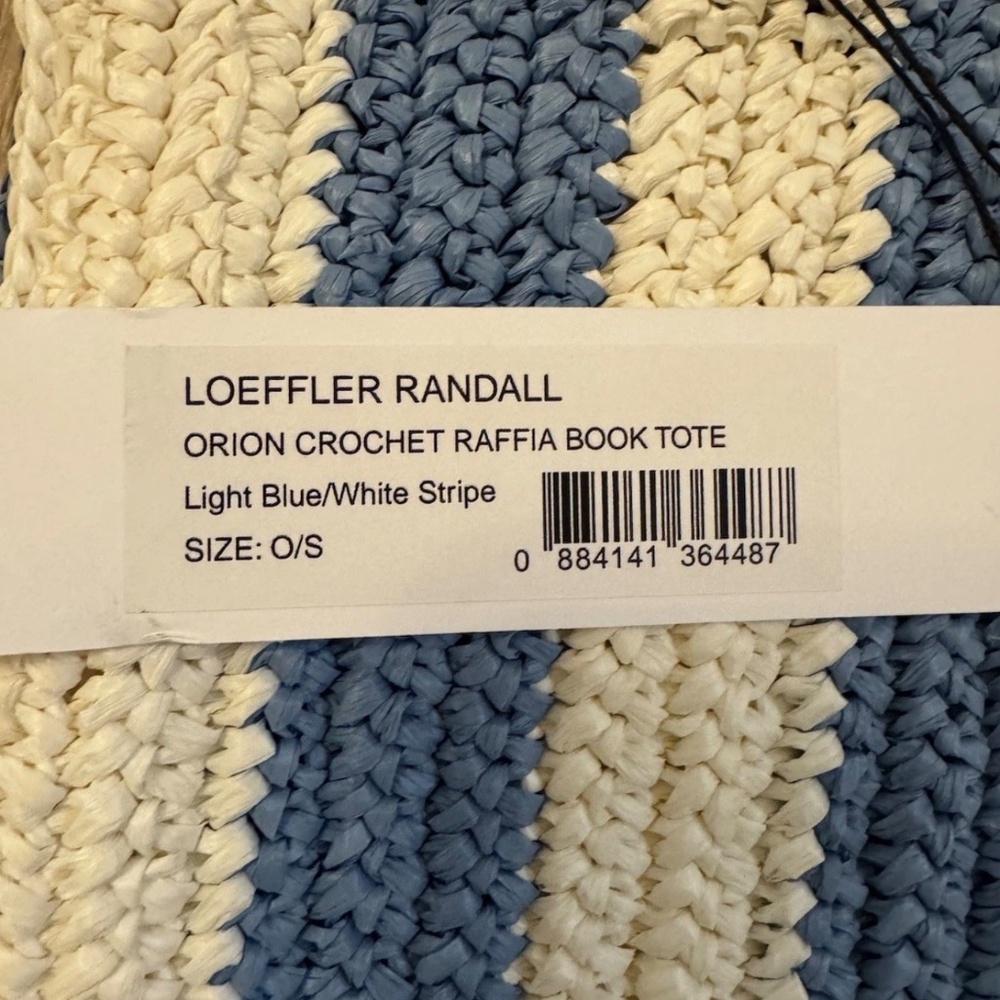 Loeffler Randall Orion Crochet Raffia Bag NWT - Picture 4 of 7
